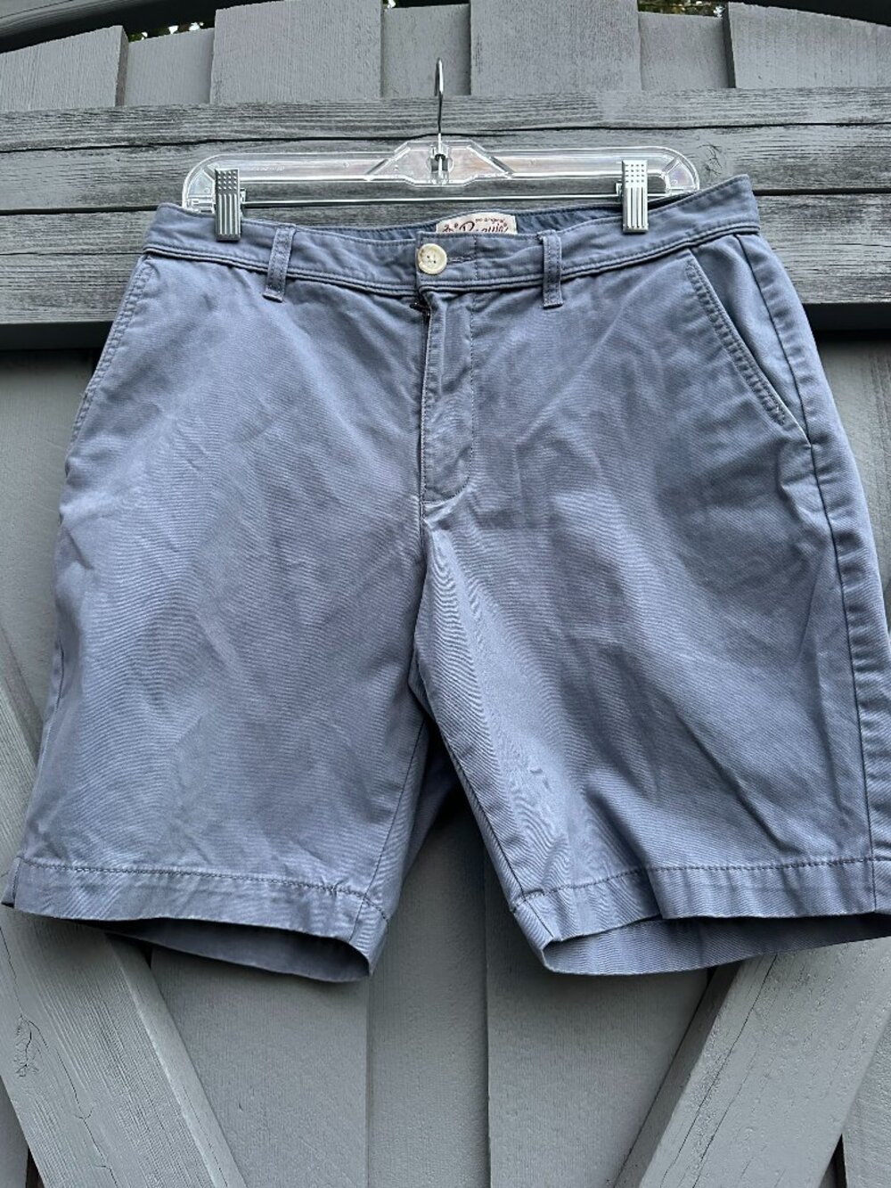 Original Penguin Munsingwear Mens Size 32 Blue Chino Shorts 100% Cotton